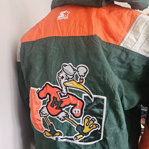 Miami Hurricanes VTG STARTER Jacket - Picture 2 of 2